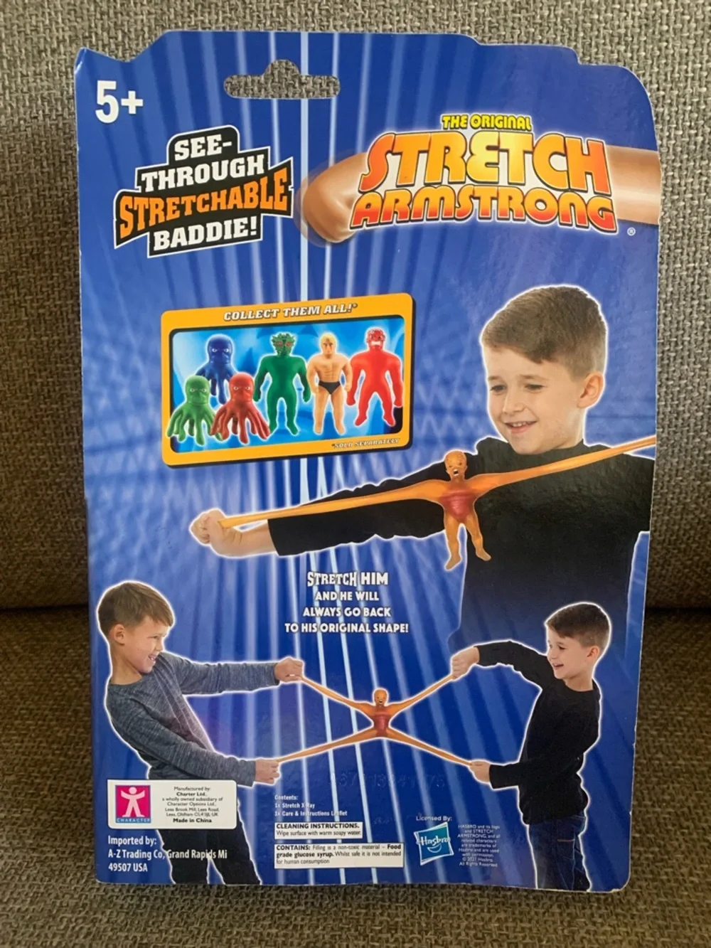The Original Stretch Armstrong X-Ray Action Figure New Sealed Package